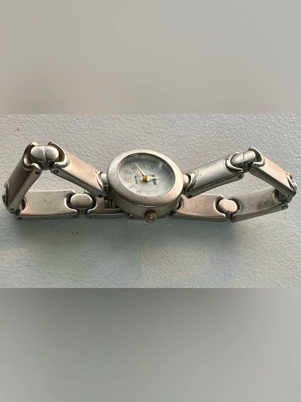 Silver-Tone Women's Bracelet Watch